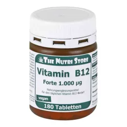Vitamin B12 1000 [my]g Forte tabletter (180 stk)