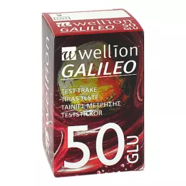 WELLION GALILEO Blodsukkerprøvestrimler, 50 stk