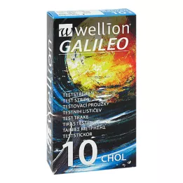 WELLION GALILEO Kolesterol teststrimler, 10 stk
