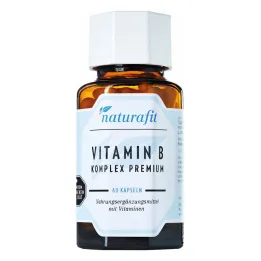 Naturafit Vitamin B Complex Premium Kapsler, 60 stk