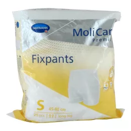 MOLICARE Premium Fixpants Long Leg GR.S, 25 stk