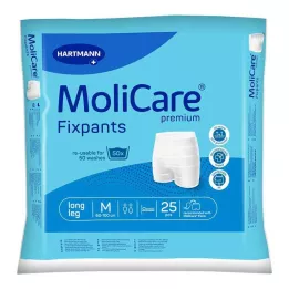 MOLICARE Premium Fixpants Long Leg Gr.M, 25 stk