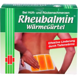 RHEUBALMIN Varmebelte, 3 stk