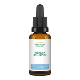 Vitamin D3 + K2 oljedråper til oral bruk, 30 ml