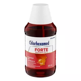 CHLORHEXAMED FORTE alkoholfri 0,2 % løsning, 300 ml