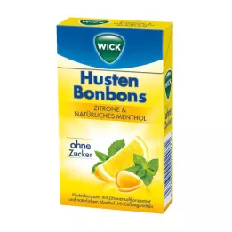 Wick Lemon & Nat & Rich Menthol uten sukker, 46 g