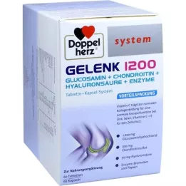 DOPPELHERZ Joint 1200 System 60 Caps.+60 Table., 120 stk