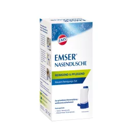 EMSER Nesedusj med 4 poser neseskyllesalt, 1 stk