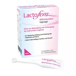 LACTOFEM Melkesyrebehandling Vaginal Gel, 7X5 ml