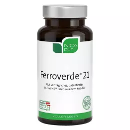 NICAPUR Ferroverde 21 kapsler, 60 stk