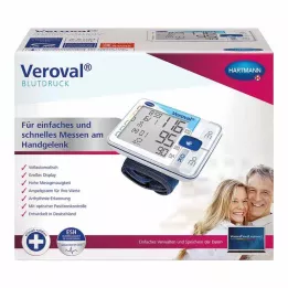 VEROVAL Blodtrykksmåler for håndledd, 1 stk