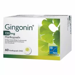 GINGONIN 120 mg harde kapsler, 60 stk