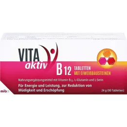 Vita Active B12 tabletter med proteinblokker, 90 stk