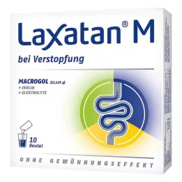 LAXATAN M Granulat for fremstilling av en suspensjon for oral administrering, 10 stk