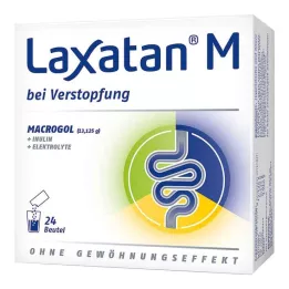 LAXATAN M Granulat for fremstilling av en suspensjon for oral administrering, 24 stk