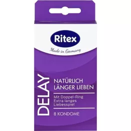 RITEX Forsink kondomer, 8 stk