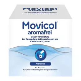 MOVICOL aromafritt pulver for oral bruk MP, 50 stk