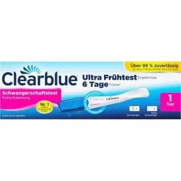 CLEARBLUE Graviditetstest tidlig påvisning, 1 stk