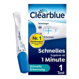 CLEARBLUE Graviditetstest rask påvisning, 1 stk