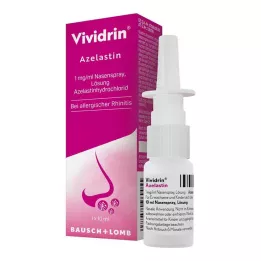 VIVIDRIN Azelastin 1 mg/ml nesesprayløsning, 10 ml