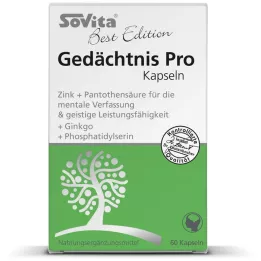 BEST EDITION Memory Pro myke kapsler, 60 stk