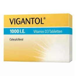 VIGANTOL 1000 IE Vitamin D3 tabletter, 200 stk