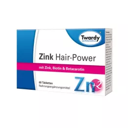 Zink Hair Power Tablets, 60 stk