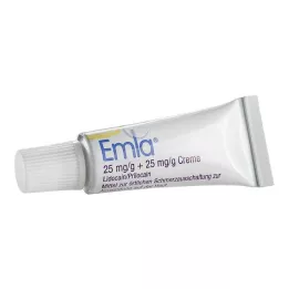 EMLA 25 mg/g + 25 mg/g krem + 2 Tegaderm-plaster, 5 g