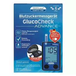 TESTAMED GlucoCheck Advance Star.-Kit mg/dl mmol/l, 1 stk