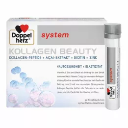 DOPPELHERZ Collagen Beauty system drikkeflasker, 30 stk