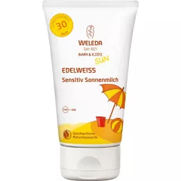 Weleda Edelweiss Sensitive Sun Milk Baby & Child LSF 30, 150 ml
