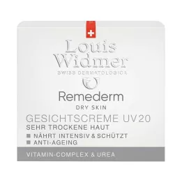 WIDMER Remederm ansiktskrem UV 20 lett parfymert, 50 ml