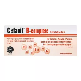 CEFAVIT B-komplette filmdrasjerte tabletter, 60 stk