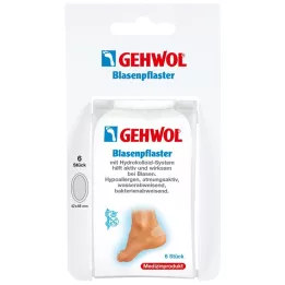 GEHWOL Blistergips stor, 6 stk