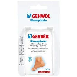 Gehwol blemmeplaster, assortert, 6 stk