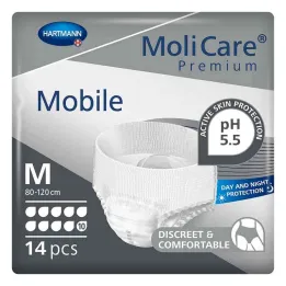 Molicare Premium Mobile 10 dråper størrelse m (14 stykker)