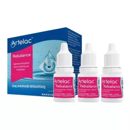 ARTELAC Rebalanser øyedråper, 3X10 ml