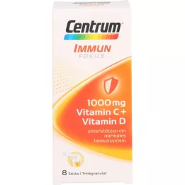CENTRUM Fokus Immune 1000 mg Vitamin C+D -pinner, 8 stk