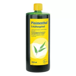 PINIMENTHOL Kaldt bad fra 12 år, 1000 ml
