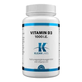 Vitamin D 1000 IE tabletter, 100 stk