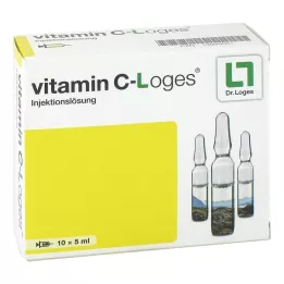 VITAMIN C-LOGES Injeksjonsvæske, 10X5 ml