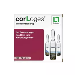 CORLOGES Ampuller med injeksjonsløsning, 10X2 ml