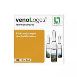 VENOLOGES Ampuller med injeksjonsløsning, 10X2 ml
