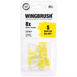 Wingbrush Refill Set Interdental Pensler ISO 2 S, 8 stk