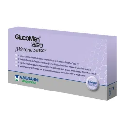 Glucomen areo 2K ß-Keton sensor teststrimler, 10 stk