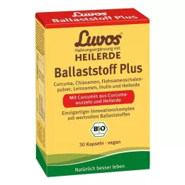 LUVOS Healing Clay Organic Fiber Plus Kapsler, 30 stk