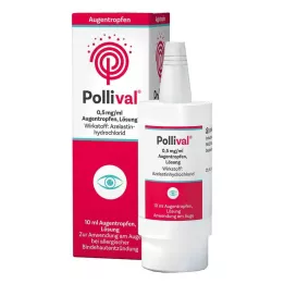 POLLIVAL 0,5 mg/ml øyedråper løsning, 10 ml