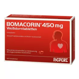 BOMACORIN 450 mg hagtorntabletter, 100 stk