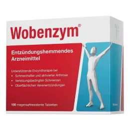 WOBENZYM gastro-resistente tabletter, 100 stk