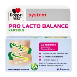 DOPPELHERZ Pro Lacto Balance systemkapsler, 30 stk